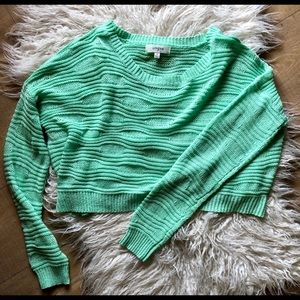 Umgee Crop Top Sweater Size M